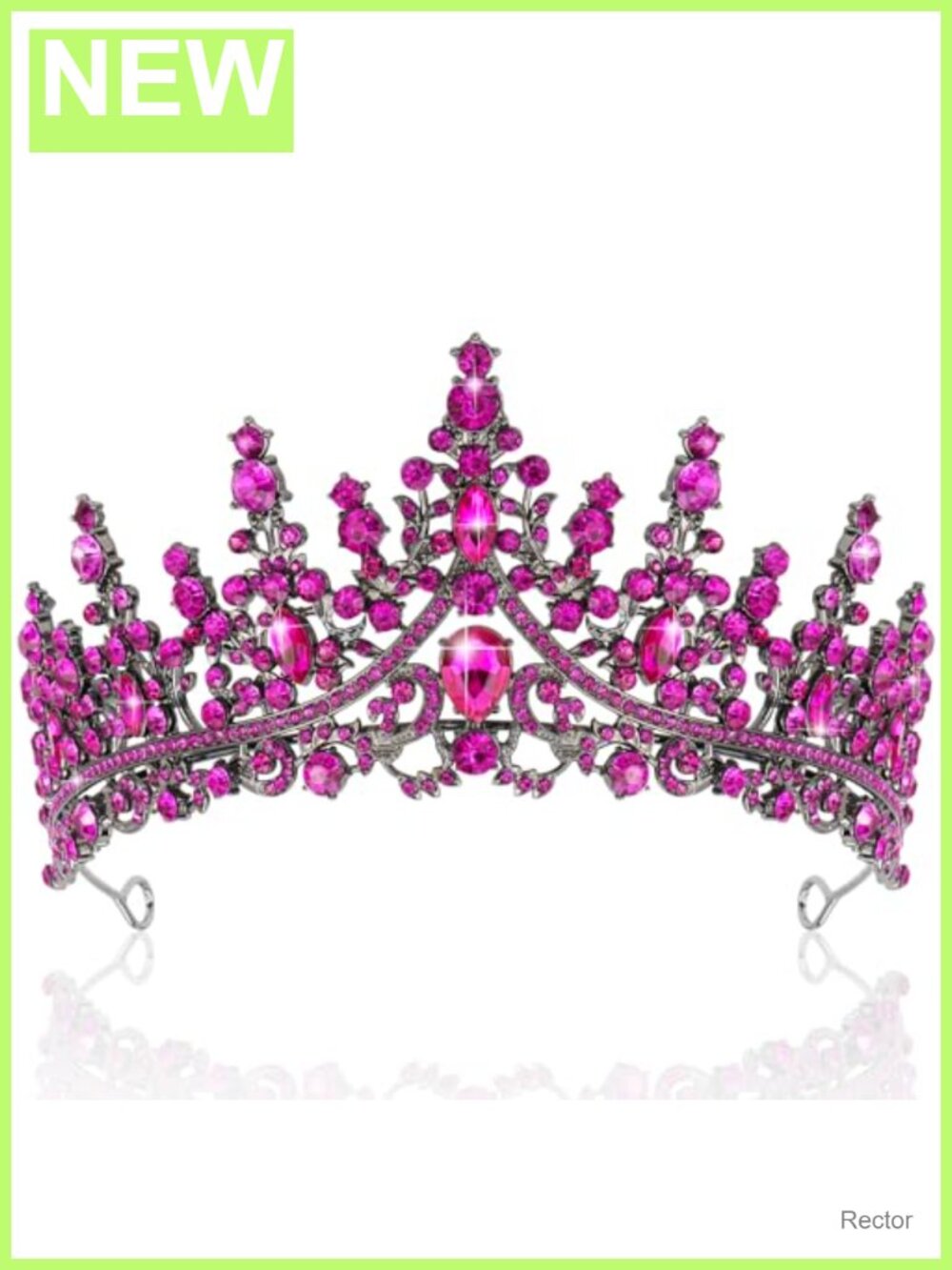 Rhinestone Crystal Tiara Headband Wedding Prom Quinceanera Costume
